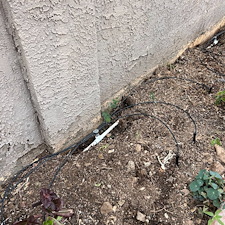 Flower-Bed-Drip-System-Installation 1